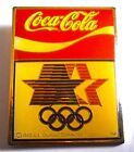 1984 Los Angeles Olympics COCA-C0LA PIN boisson gazeuse officielle des Jeux olympiques de 1984