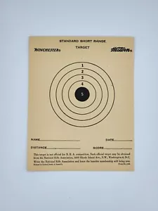 (10er Pack) 50er Jahre Vintage Winchester Western Standard Short Range Zielscheiben - Bild 1 von 2
