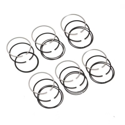 6x Piston Rings Set For BMW 323i 528i E36 E46 E39 M52B25 M52B28 2.5 2.8 - Image 1 of 3