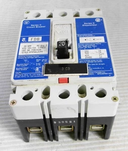 Westinghouse FDB3020 Leitungsschutzschalter 20A 600VAC/CA 3-polig - Bild 1 von 4
