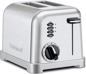 Cuisinart CPT-160 Metal Classic 2-Slice Toaster, Brushed Stainless - Picture 1 of 6