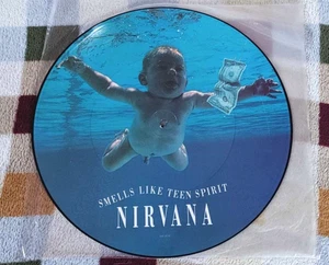 Nirvana Smells Like Teen Spirit 1991 Vinyl 12" Picture Disc Limited EU Issue PD - Picture 1 of 4
