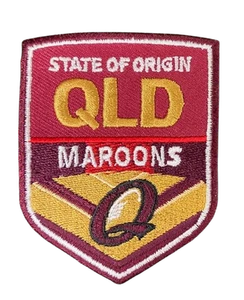 Queensland Maroons State of Origin Embroidered Patch - Picture 1 of 1
