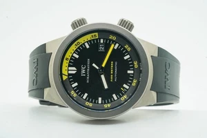 IWC Aquatimer 2000 IW353804 IW 353804 Black Dial 42mm Titanium 10606 - Picture 1 of 1