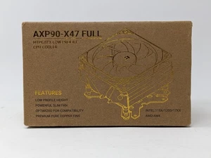 Thermalright AXP90-X47 FULL Low Profile CPU Cooler Copper Intel 1200 1700 AM4 Fa - Picture 1 of 16