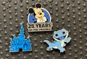 Disney 2025 Hidden Mickey Bruni Castle 3 Pin Lot - Picture 1 of 1