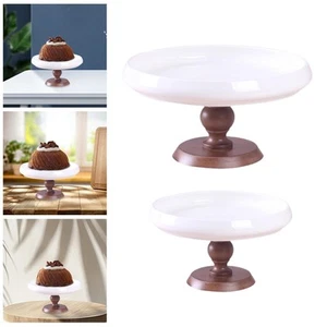 Ceramic Cake Stand Round Cupcake Stand for Reception Anniversary Celebration - Picture 1 of 14