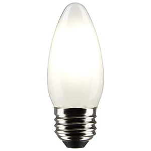 Satco 4w B11 LED 2700K Medium Base Frosted Dimmable - 40w equiv - Picture 1 of 2