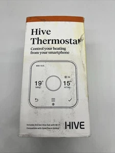 Hive Smart V3 Wireless Heating Smart Thermostat (Combi boiler). - Picture 1 of 2