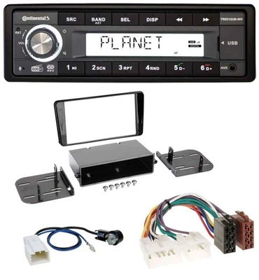 Continental USB 1DIN AUX DAB MP3 Autoradio für Subaru BRZ (2017-2020) - Bild 1 von 4