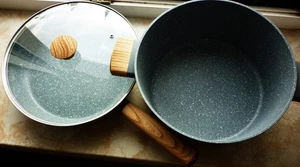 Topf und Pfanne mit einem(für beide) Deckel "Royal Swiss" 28 cm - Bild 1 von 7