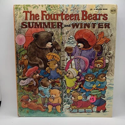 The Fourteen Bears Summer and Winter  Scott, Parsons 1973 Golden FIRST PRINTING - Image 1 of 4