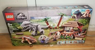 Lego Jurassic World Indominus rex vs Ankylosaurus 75941 Dinosaur NEW Unopened  - Image 1 of 4