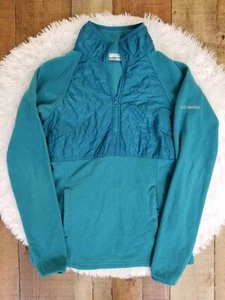 Columbia Sweatshirt Damen extra klein blau 1/4 Reißverschluss Pullover - Bild 1 von 7