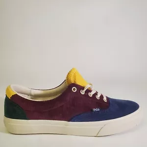 Polo Ralph Lauren Keaton-Tabii Cord Turnschuhe Freizeitschuhe US Herren Größe 10,5 - Bild 1 von 11