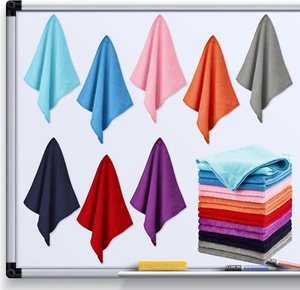 ✨16 Pcs Magnetic Cleaning Cloth Dry Erasers Whiteboard Reusable Microfiber Magne - Picture 1 of 7