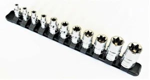 11pc Proto Blackhawk Professional Inverted Female E-Torx Socket Set HW-9511ET - Picture 1 of 2