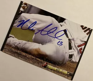 1/1 EBAY 2020 NICK AHMED AUTÓGRAFOS PILAS PLACAS CERTIFICADAS RARO JUMBO THE BAR C - Imagen 1 de 7
