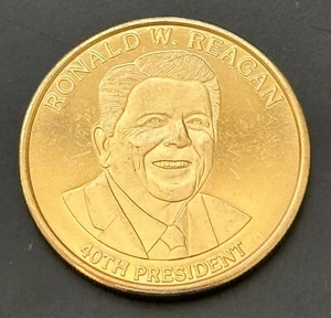Ronald Reagan 40th President One Nation Under God Token Coin - Picture 1 of 2
