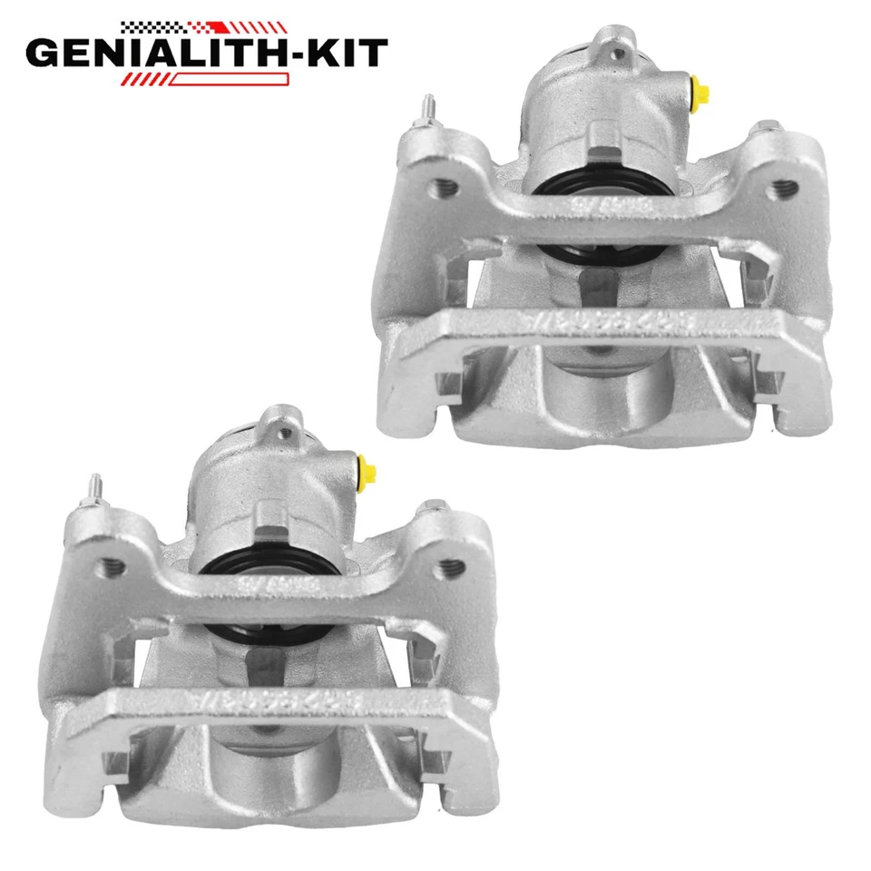 2x Disc Brake Caliper w/ Bracket for Jeep Cherokee 2014-2020 Rear Left & Right Foto 1 de 4