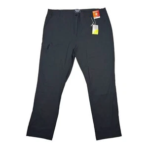 Mountain Warehouse Size 16 Hiker Stretch Trouser Pants UV Protection Black BNWD - Picture 1 of 10