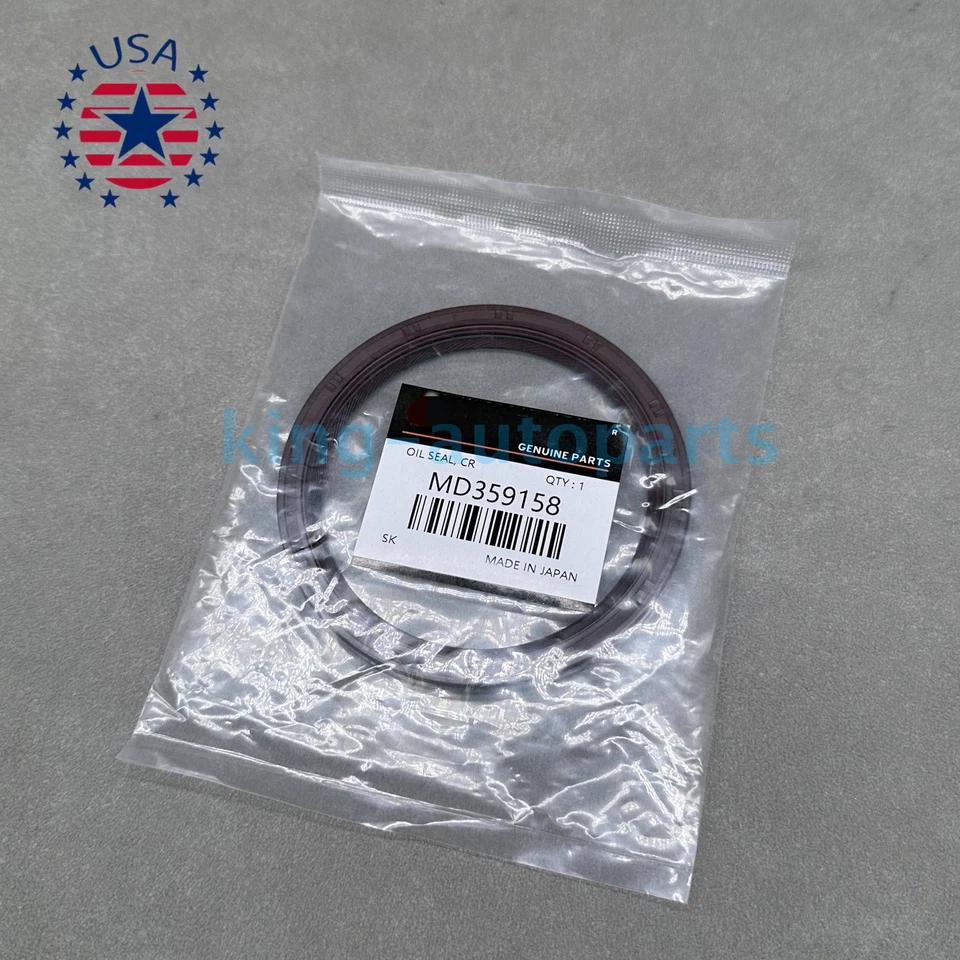 New NEW REAR MAIN CRANKSHAFT SEAL FOR MITSUBISHI MD359158 US Foto 1 de 4
