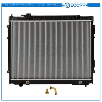 Aluminum Radiator For 1995-2004 Toyota Tacoma 2.4L 2.7L 3.4L 4-Door 2-Door - Image 1 of 4