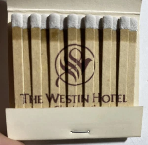 The Westin Hotel Cincinnati Feature Vintage Matchbook 30 Sticks Unstruck - Picture 1 of 7