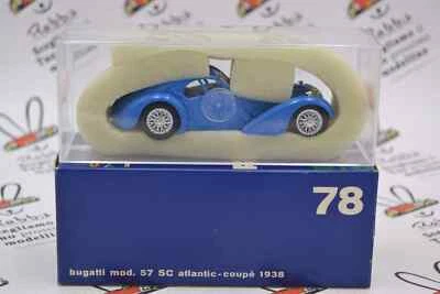DIE CAST 1/43 " BUGATTI MOD.57 SC ATLANTIC - COUPE' - 1938 " N. 78 RIO - Immagine 1 di 3