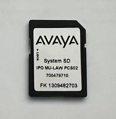 Avaya IP Office 500 V2 IPO500 SD Card Loaded w/ 105 Licenses Preferred VM 135 IP - Image 1 of 4