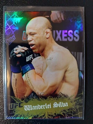 Wanderlei Silva #64 2010 UFC Main Event Thick Gold Parallel - Image 1 of 2