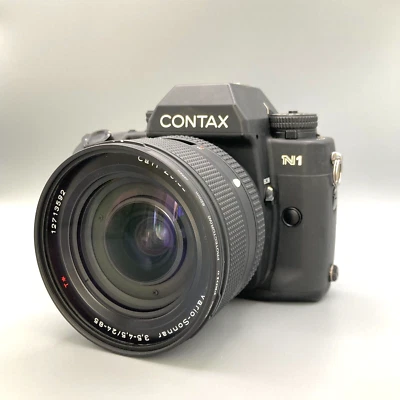 [EXC] Contax N1 SLR Film Camera Carl Zeiss Vario-Sonnar 24-85mm f/3.5-4.5 Lens - Image 1 of 4