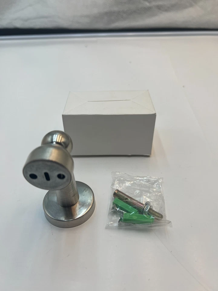 (QTY 11) Stainless Steel Magnetic Door Stop Holder Stopper Door Wall Mount - Image 1 of 2