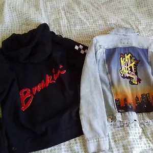 Jeans Jacke Breakin VANS/Beat Street Unikat Retro 80er - Bild 1 von 5
