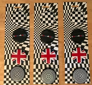 MOD SKA London Roller Pins Pins Rocker Vespa Mods Rockabilly UK - Bild 1 von 1