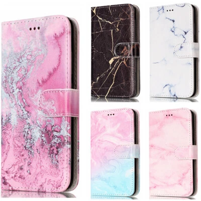 Case for Motorola G84 G54 G73 Edge 40 Pattern PU Leather Flip Wallet Case Cover - Image 1 of 4