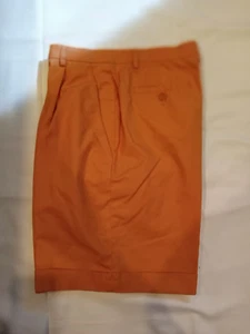 Brooks Brothers Women's Size 6 100% Cotton Light Orange 346 Advantage Shorts - Picture 1 of 2