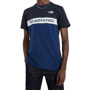 North Face Camiseta Hombre Cuello Redondo Bloque Cuadrícula Informal Corte - Imagen 1 de 21