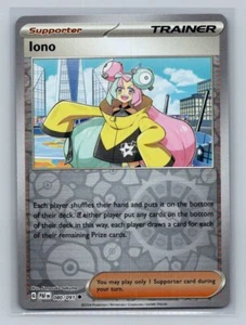 Iono SV: Paldean Fates 080/091 Near Mint NM Reverse Holo - Picture 1 of 2