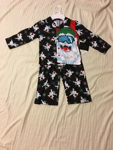 MAD DOG CONCEPTS: Boy's 2-Piece Button Front Pajama Set: Black/Multi, XS[4] - Picture 1 of 4