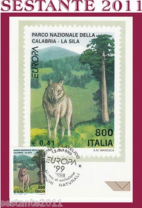 ITALIA MAXIMUM MAXI CARD 1999 EUROPA '99 PARCO NAZIONALE CALABRIA LA SILA (524) - Imagen 1 de 1