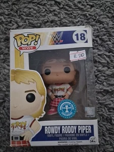 Funko Pop WWE Rowdy Roddy Piper 18 Underground Toys Damaged Tatty Box - Picture 1 of 5