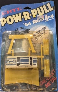 Vintage Ertl Pow R Pull. 1964 Ford Mustang. NIP - Picture 1 of 5