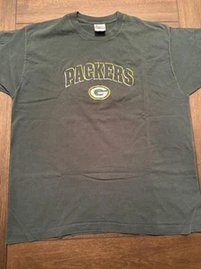 Vintage Green Bay Packers Shirt Mens XL NFL Football Pro Player 90s USA - Picture 1 of 9