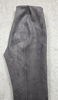 Tahari Pants Womens Size Small Faux Suede Pull On Skinny Brown  - Image 1 of 4