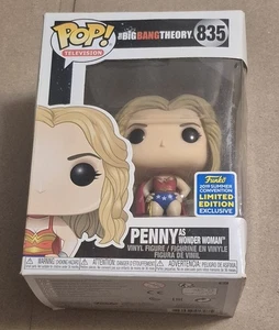 Funko Pop! Vinyl: Big Bang Theory - Penny as Wonder Woman - San Diego Comic Con - Picture 1 of 6