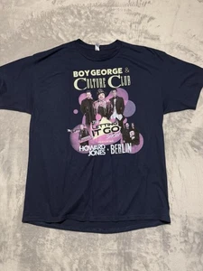 Boy George and Culture Club Letting It Go Show Tour Music Rock T-Shirt Size XL - Picture 1 of 6