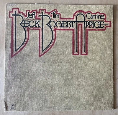 Beck, Bogert & Appice Vinyl LP Record 1973 ORIGINAL (VG+/VG) - Image 1 of 4