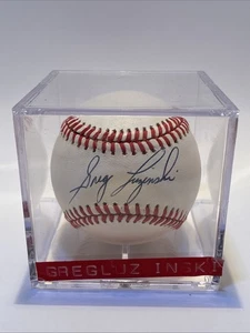 Greg Luzinski Autografiado Oficial Liga Nacional de Béisbol, Firma Limpia - Imagen 1 de 4