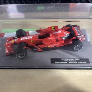 PANINI F1 SERIES - 2007 FERRARI F2007 KIMI RAIKKONEN - 1/43 scale model car 17 - Picture 1 of 2